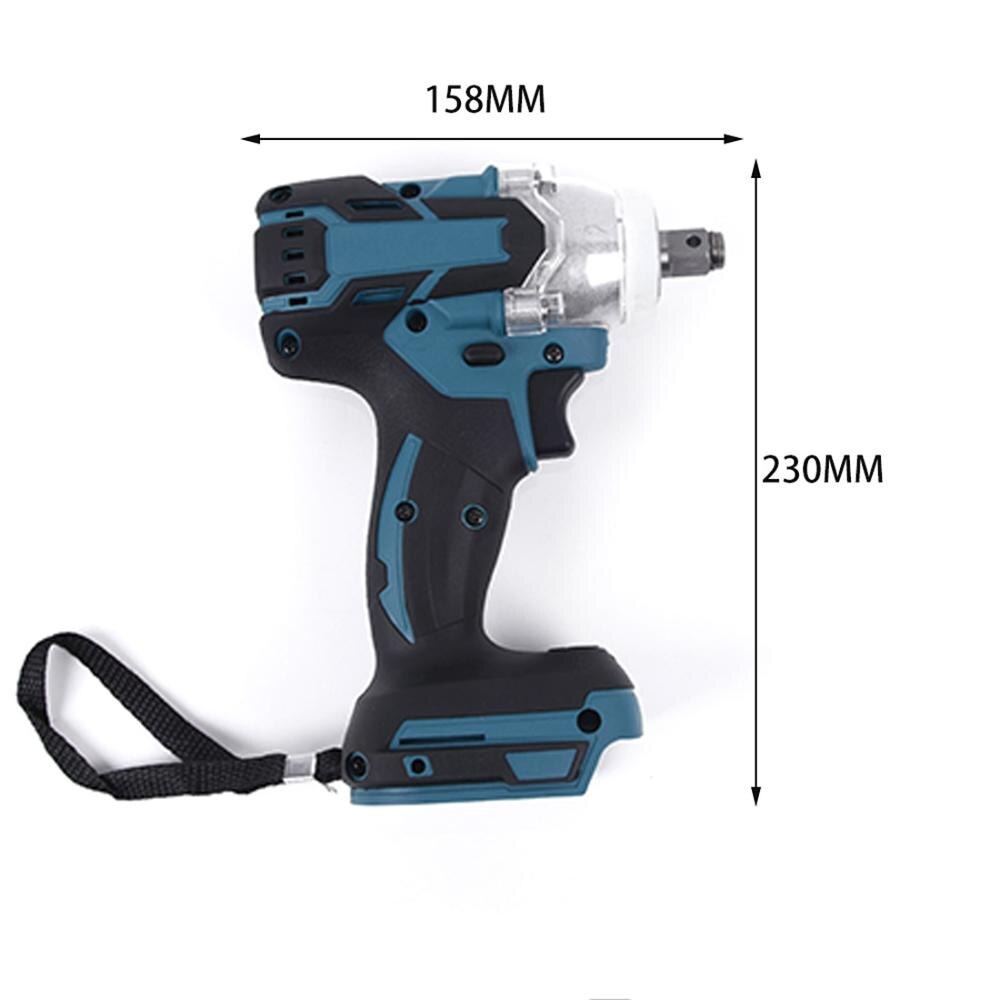 Kompakti coldless 520nm harjaton sähköiskuavaimen runko sopii makita 18v akkutyökaluihin: Default Title