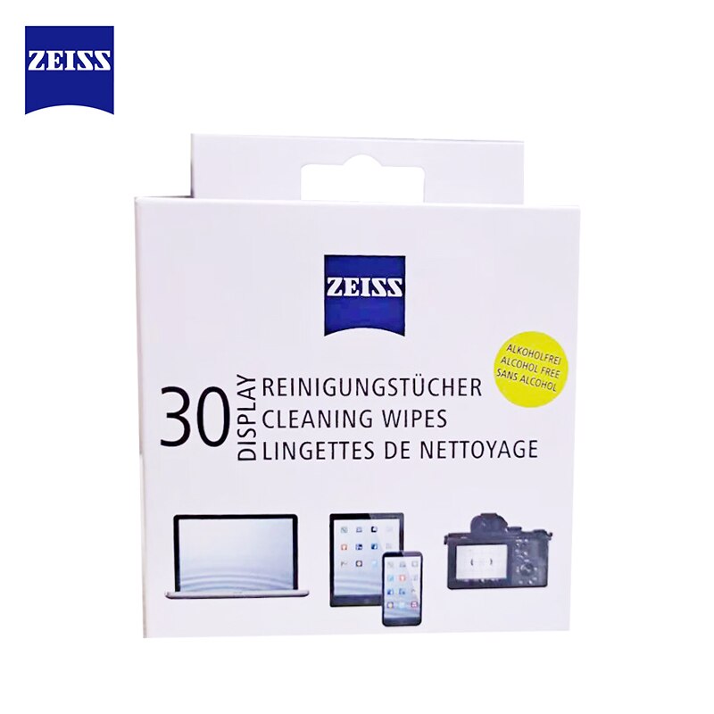 Zeiss limpiador de espejo de papel limpiador de espejo papel de gafas lente de la Cámara de la lente toallitas de limpieza de 30 y 200 piezas paquete