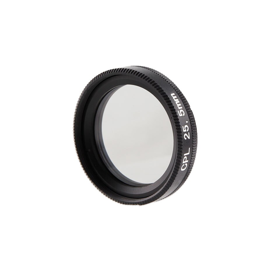 Filtre polarisant PL 25 25.5 27 28 30 30.5 34 35.5mm, filtres d'objectif pour Inspection vidéo industrielle, accessoires de Microscope et de caméra