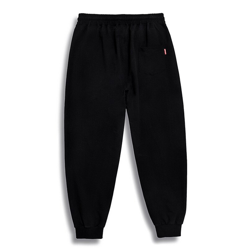 Casual Broek Losse Oversized L-5XL 6XL 7XL Grote Maat Mannen Elastische Broek Side Letters Jogging Joggingbroek Voor Mannelijke