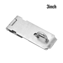 Shed Door Lock Latch Door Lock Padlock Clasp Hardware Scratch resistance: 3 inches