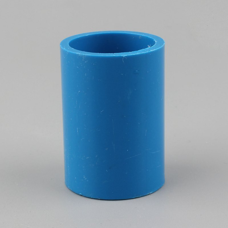 1pc 20 25 32 40 50mm Straight Connector PVC Quick Connector Plastic Water Pipe Fittings Garden Irrigation Accessories: 40mm / Blue