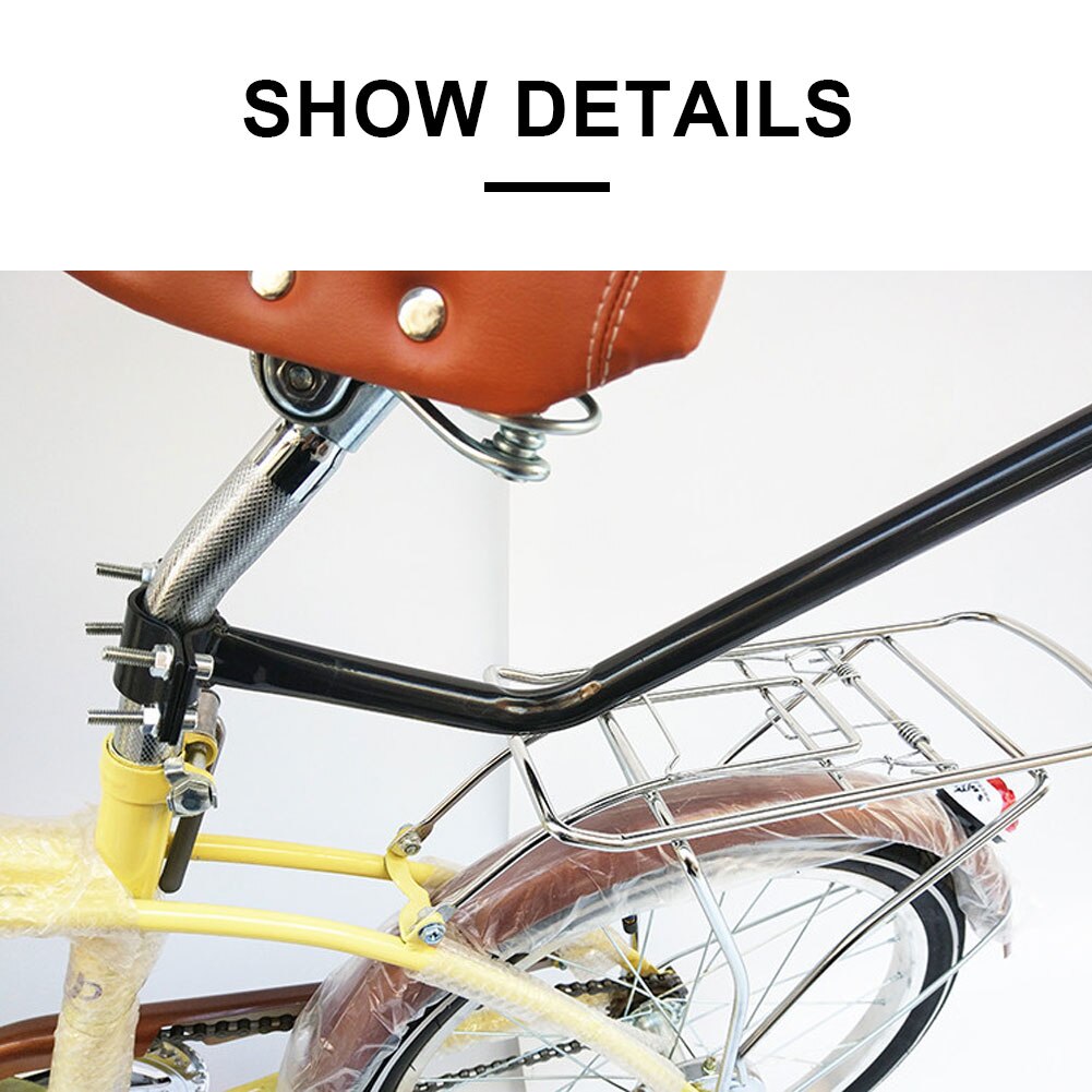 Bike Trainer Bicycle Trainer Children Cycling Bike Safety Balance Push Handle Bike Training Handle for Kids Learning Bike