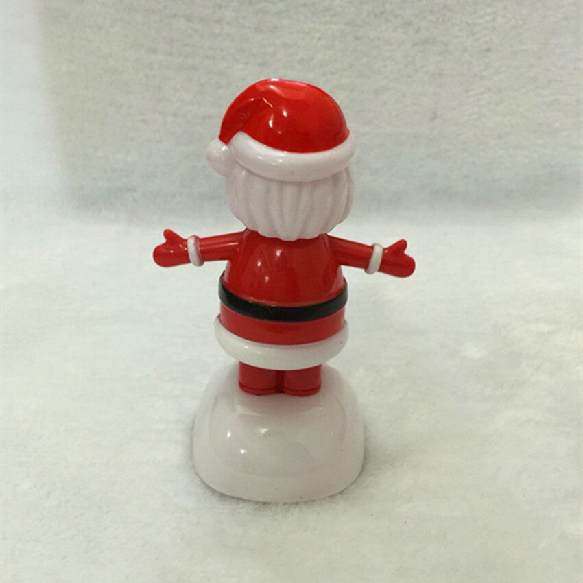 Santa Claus Solar Auto Schwingen Sonne Blume Schütteln Kopf Float Auto Innen Dekoration Unisex Kunststoff