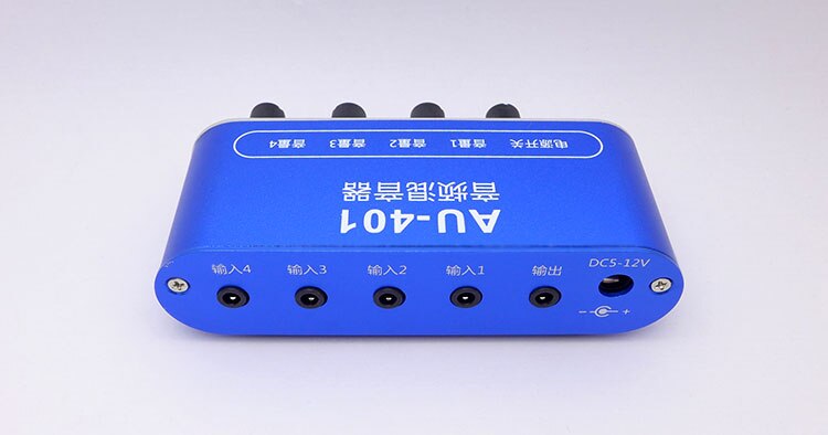 Two-channel Audio, Four Inputs and One Output, Four Inputs, One Output, Multi-channel Music Mixing, Earphone Amplifier, Mixer