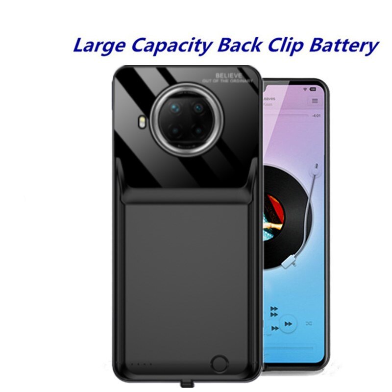 Funda de batería portátil para Xiaomi Redmi Note 9 Pro, cargador de batería, funda