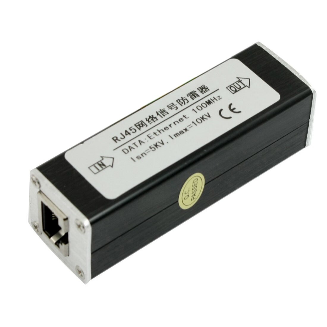 Parafoudre pour réseau Ethernet, prise RJ45, 100MHz