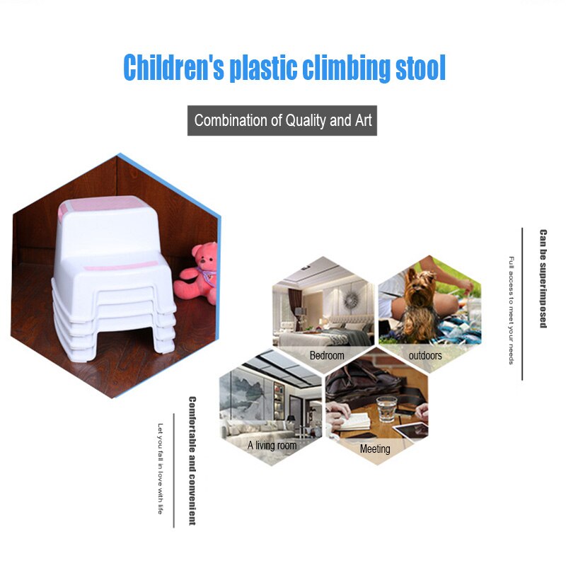 2 Step Stool Toddler Kids Stool Toilet Potty Training Slip Resistant for Bathroom Kitchen HUG-Deals