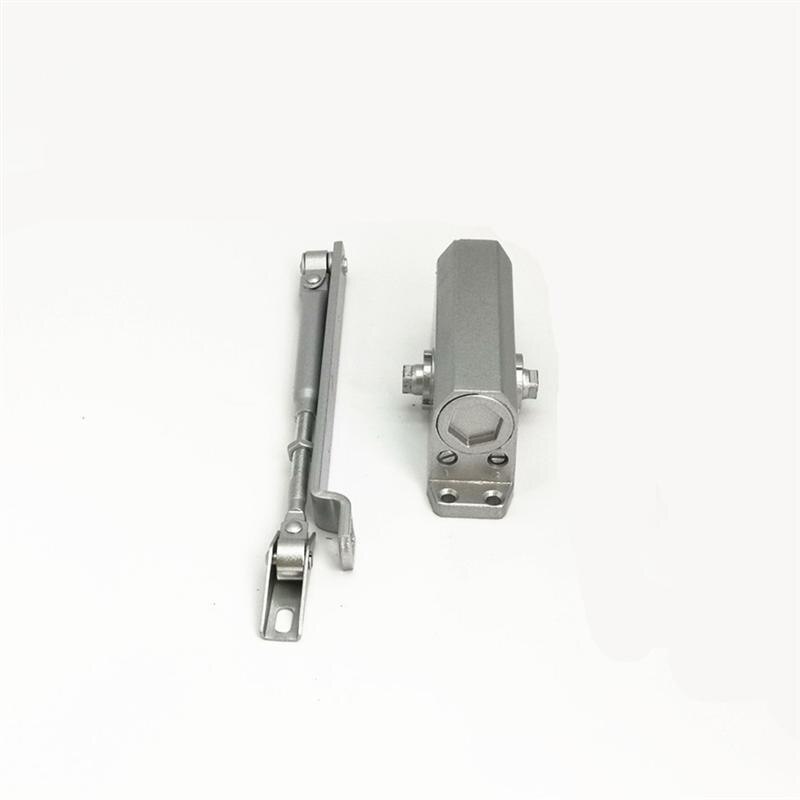 Stainless Steel Fireproof Door Closer Security Concealed Door Spring Hinge Hydraulic Spring Buffer Door Closers Hardware 45KG