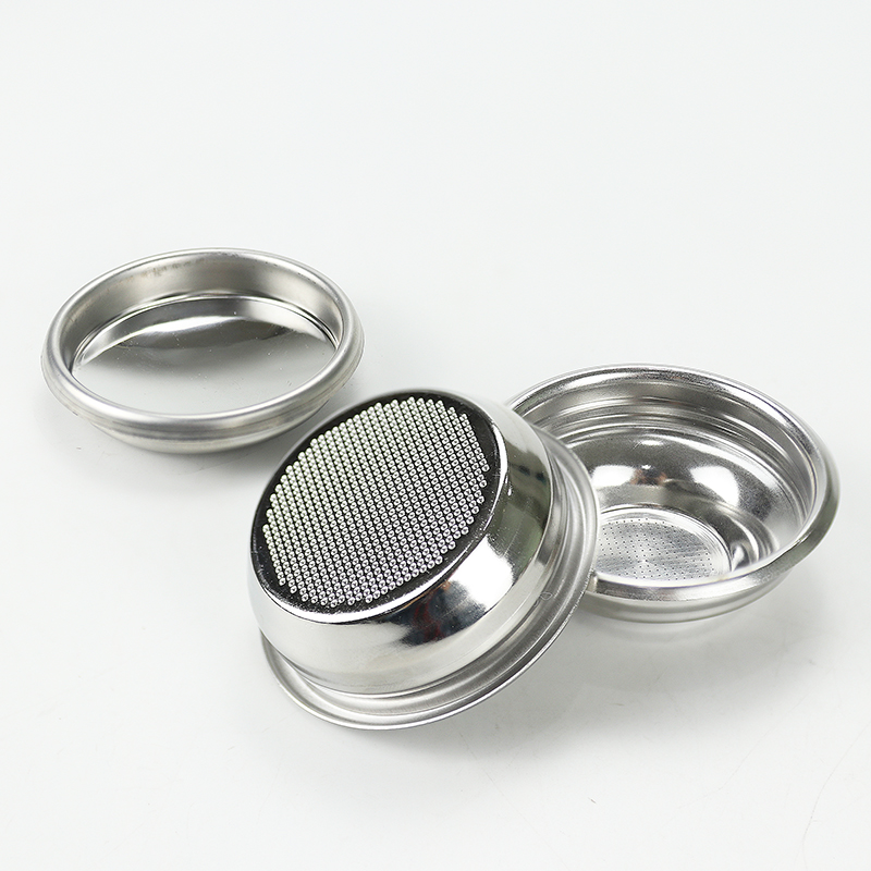 Cesta de filtro de 58MM para ROCKET Expobar E61, filtro de café sin fondo, tazón ciego de limpieza, accesorios de Espresso de acero inoxidable
