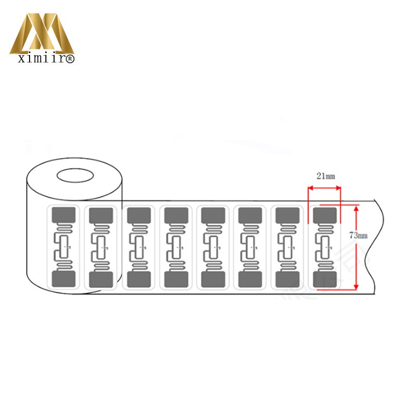Long Range RFID UHF Tag Sticker Wet Inlay 860-960mhz Alien H3 EPC Global Gen2 ISO18000-6C 100pcs/lot