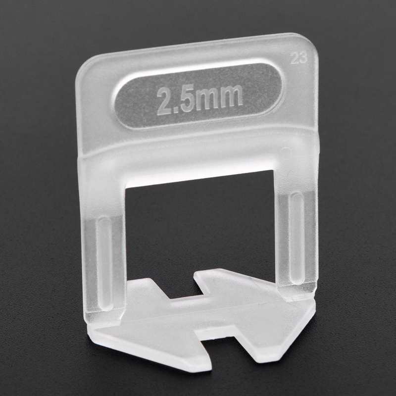 Tiling Leveling System Tile Leveler Base 2.5mm Tile Spacer Clips Tile Leveling Tool