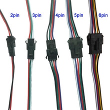 5pair~100pairs 3pin 4pin 5pin 6pin JST LED Connectors,Male And Female Connector for RGB RGBW RGBWW 3528 5050 SMD LED Strip Tape