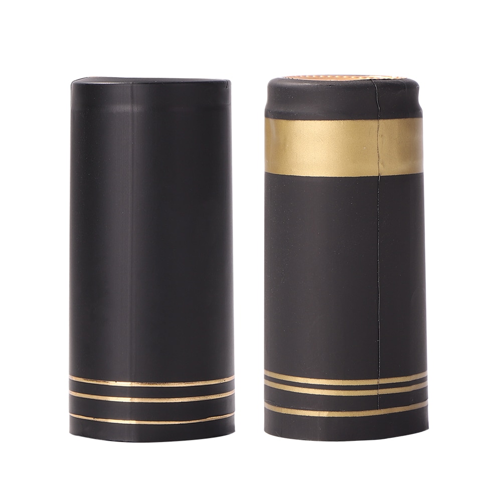 Capsules thermorétractables pour bouteille de vin rouge, 50 pièces, Film d&#39;emballage hermétique pour boissons alcoolisées