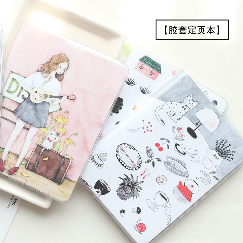 A6 PVC Cover Wekelijks/Maandelijks/Lijn Notebook Planner Dagelijkse Schema Boek Dagboek Boek Scratch Notepad Memo BZNVN