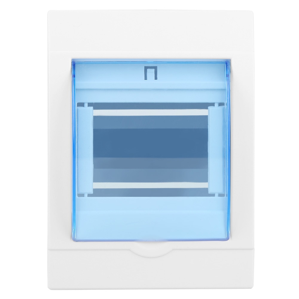 1pc Plastic Wall Distribution Box Distribution Protection Box For 3-4,4-6,5-8,9-12 Ways Circuit Breaker Indoor On The Wall