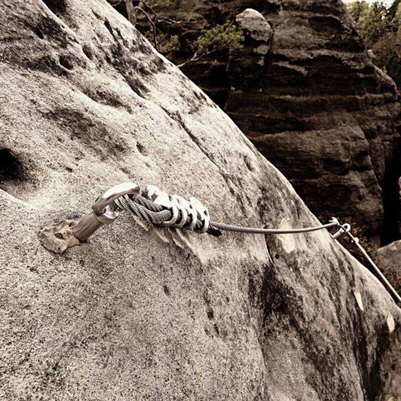 5Pcs M8 x 60mm Expansion Bolt Anchor Bolt 304 Stainless Steel Ring Lifting Anchor Eye Bolt Expansion Eyebolt