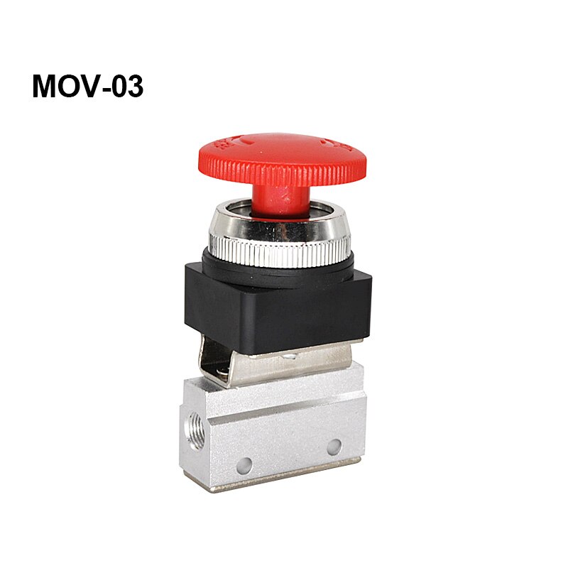 Pneumatic Mechanical Valve MOV-1 MOV-2 MOV-3 Manual Valve Air Switch Control Valve Push Button Momentary: MOV-3