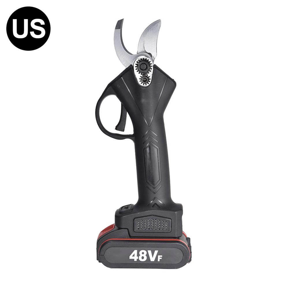Cordless Pruner Electric Trimmer Lithium Battery Pruning Shear Fruit Tree Bonsai Branch Cutter Landscaping Scissor Garden Tool