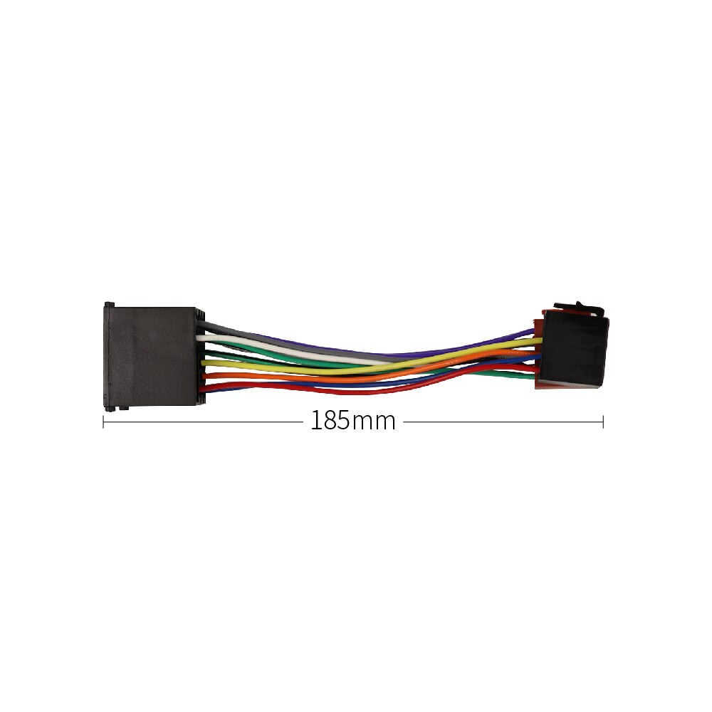 Iso ledningsnett adapter for bmw 3 5 7 8 serie  e46 e39 land rover discovery mini kabel plugg adapter kontakt