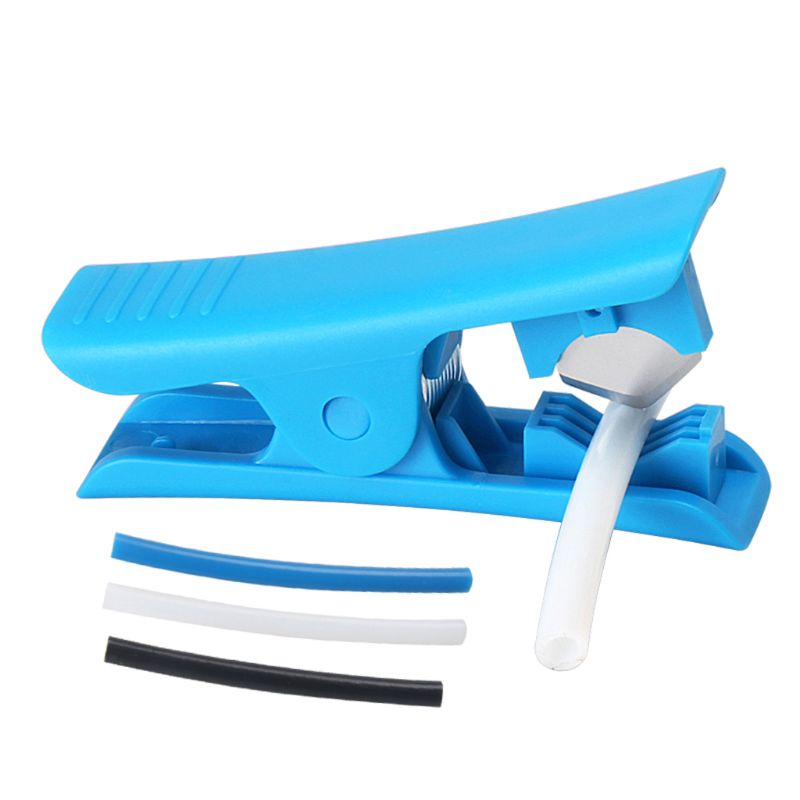 Piezas de impresora 3D Nylon PVC PU tubo de plástico y cortador de manguera cortar a 12mm herramienta neumática filtro cortador Tijera