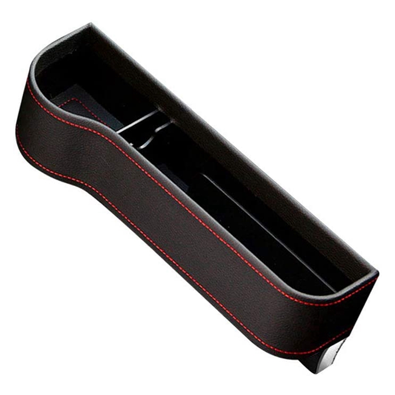 Seat Space Filler, Console Organizer, Car Pocket, Seat Catcher, Seat Crevice Storage Box Black LHD: Default Title