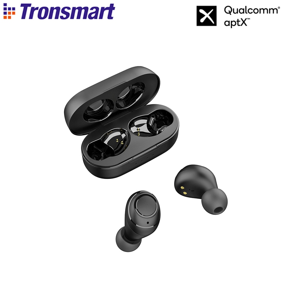 Tronsmart Onyx Gratis Tws Oortelefoon Uv IPX7 Waterdichte Aptx Met Panasonic Tactile Geschakelde Cvc Ruisonderdrukking 35H Speeltijd