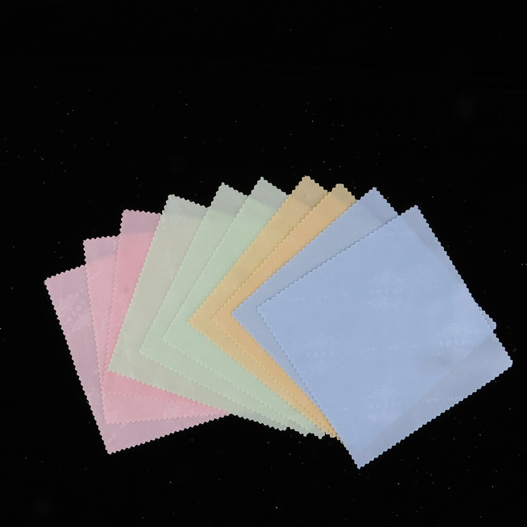 Practical 10Pcs Dust Removal Polishing Cloth for Models Making Building Tool