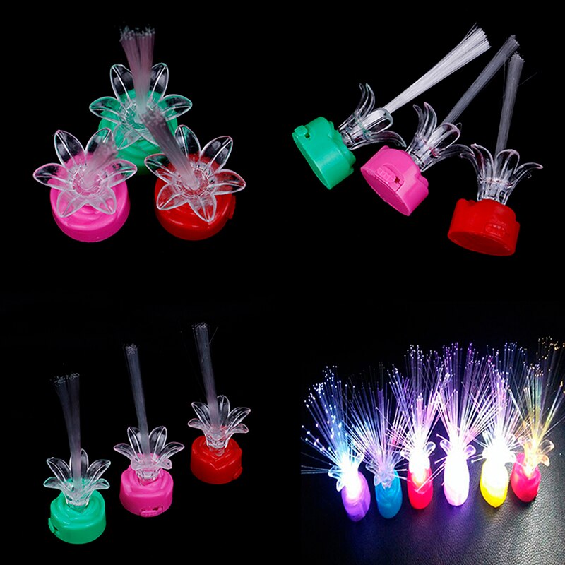 Voor Kinderen Creatieve Led Shiny Rose Flash Kleurrijke Kinderen Educatief Interessante Speelgoed Voor Kind Cherry Kerst Speelgoed