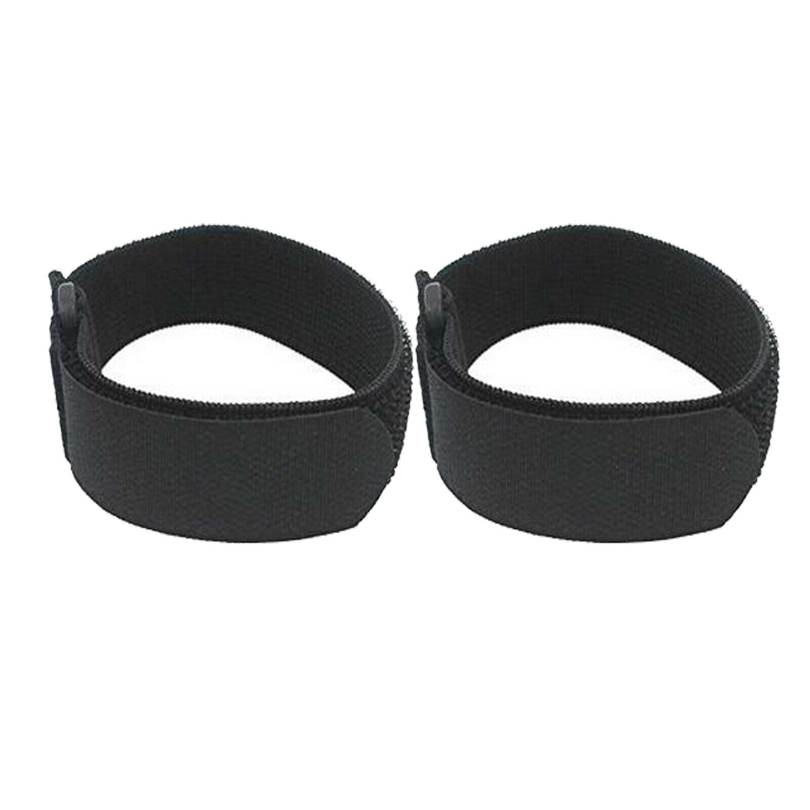 2x Elastic Adjustable Women's Boot Straps Pant Clips Straps Leg Straps