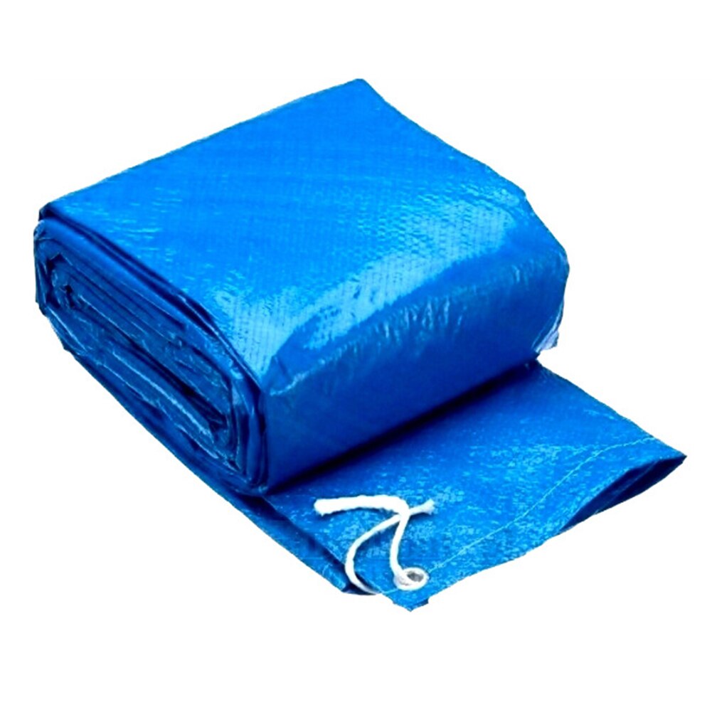 Swimming Paddling Pool Cover Replacement Inflatable Swim Pool Waterproof Dustproof Cover Outdoor Garden Floor Mat