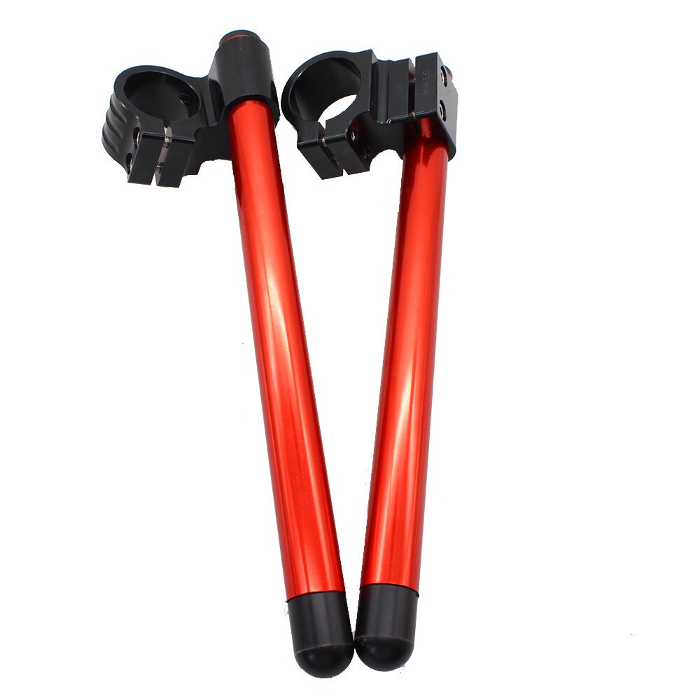 ROOD 31 33 35 36 37 41 43 45 48 50 51 52 53 54mm Motorcycle Stuur Rised Riser clipon Clip On Clip-ons Vork Handvat Bar Clamp