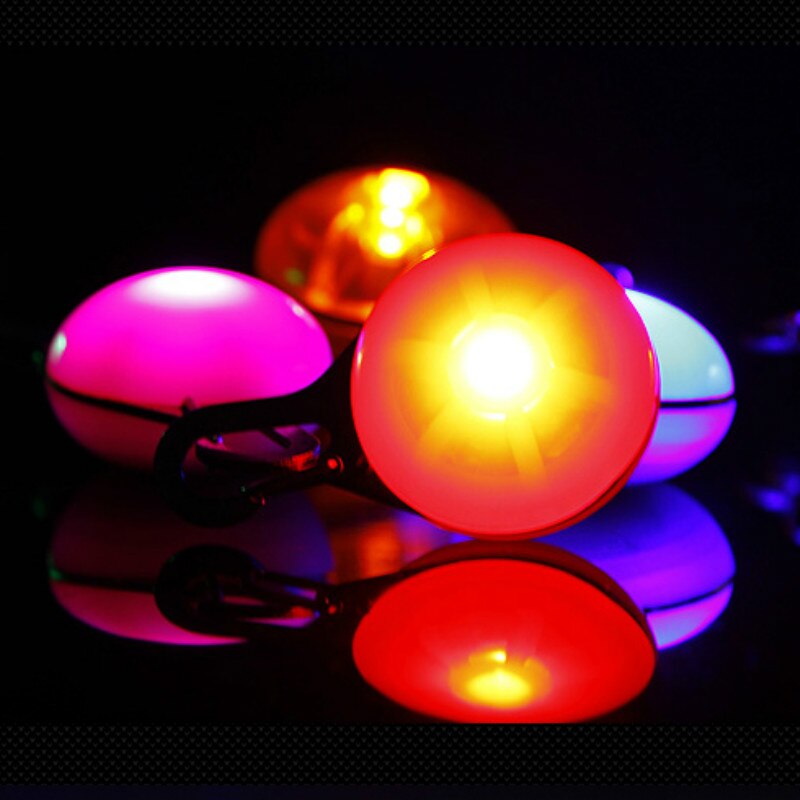 Collar con colgante LED para mascotas, luz nocturna, luminoso de seguridad, suministros para mascotas, accesorios para perros, 1 Uds.