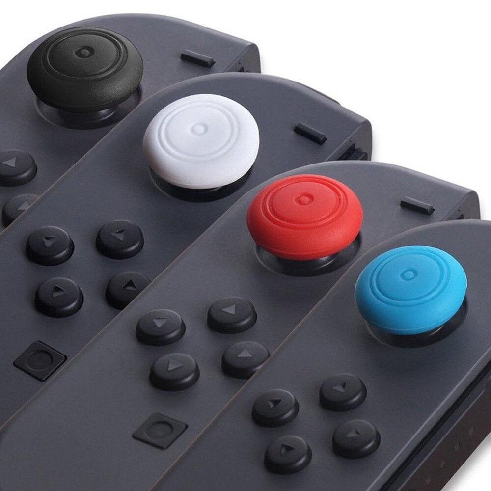2x GRIPS JOYSTICK NINTENDO SWITCH / SWITCH LITE GOMA PROTECTOR AZUL