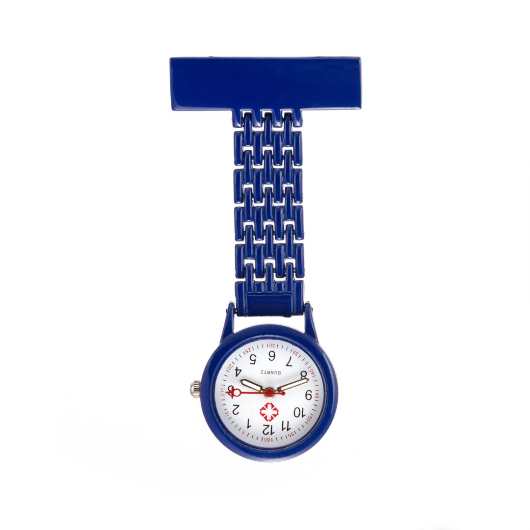 Shellhard legering rund skivestift på lomme broche fob analog quartz sygeplejerske ur guld ure mænd kvinde relogio de bolso