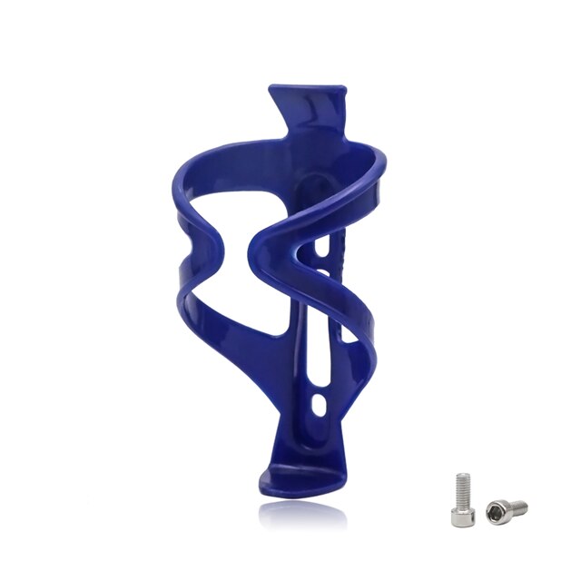 Fahrrad Wasser Flasche Halfter Rennrad Kunststoff Flasche KäFeige Leichte Super Zähigkeit MTB Wasser Tasse Gestell Radfahren Zubehör: Blau