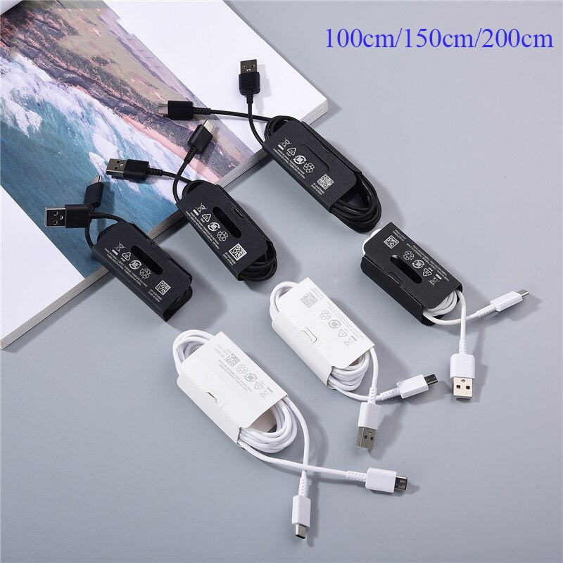 Original USB 3,1 USB Typ-C Schnelle Ladung Datenkabel Für Samsung Galaxis S21 S20 S10 S9 S8 Plus Hinweis 20 10 9 8 A72 A52 A32 A52 71
