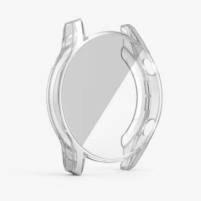 For Huawei GT2e Watch Silicone Case Plating Soft Screen Protector cover For huawei Watch GT2e GT 2e band SmartWatch accessories: transparent