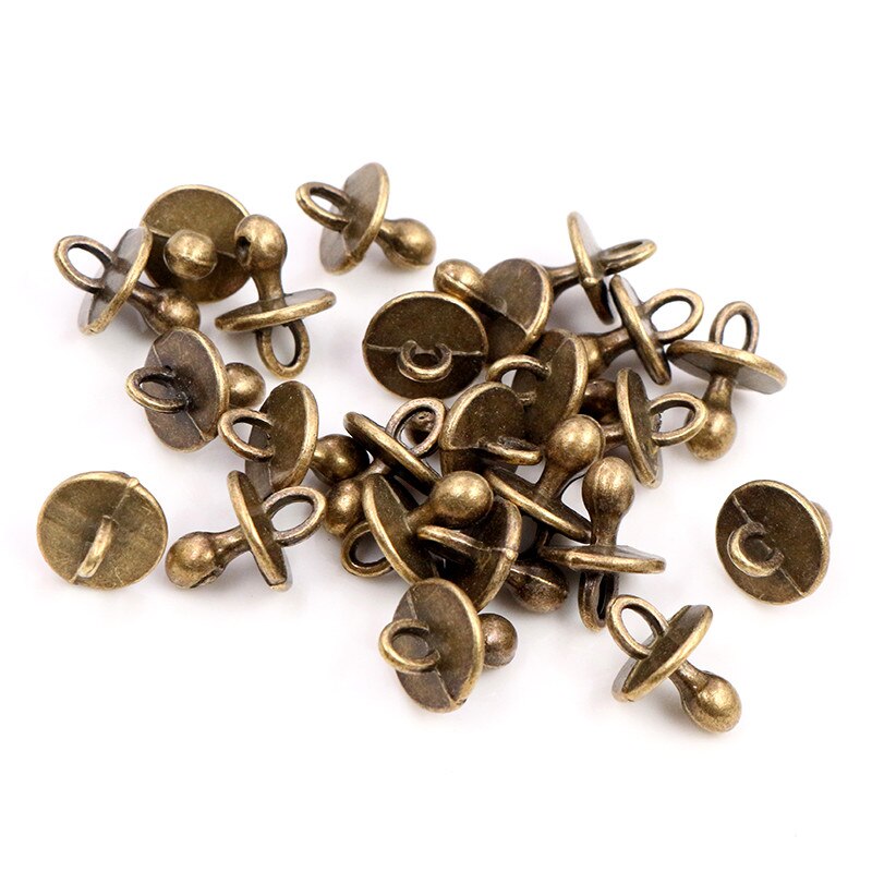 30Pcs Charms Baby Fopspeen Binky Bijtring 14X10Mm Handgemaakte Craft Hanger Maken, Tibetaanse Verzilverd, diy Voor Armband Ketting