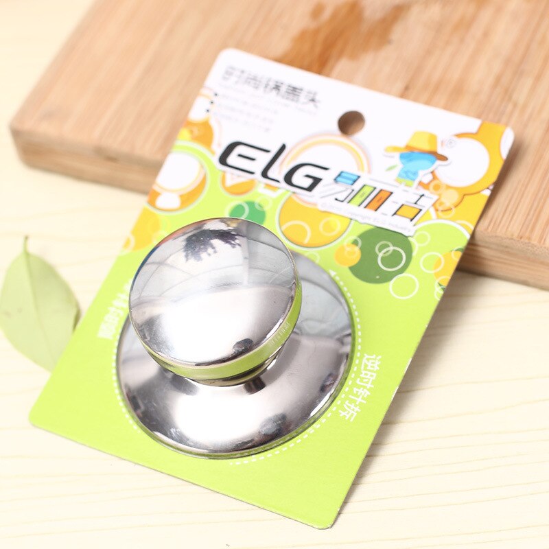 1PCS Replaceable Universal Lid Handle Stainless Steel Circular Holding Glass Lid Cookware Pot Microwave Cover