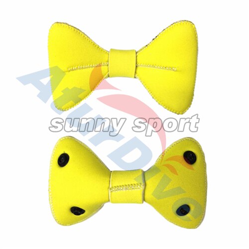 4mm Warme Tauchen Cartoon Hut schöne minnie Tauchen Haube Taucher Cap Helm frauen Custome tauchen cap tauchen hut: Yellow bow