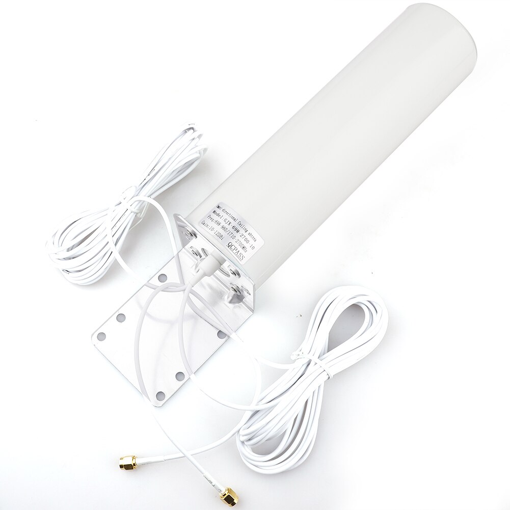 Antenne Externe 4G LTE 10-12 DBi Avec Double Connecteur SMA - Pour Améliorer Le Signal Du Modem/Routeur 3G/4G