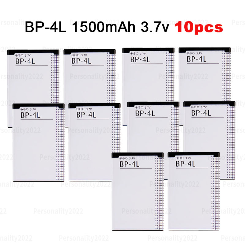 BP-4L BP 4L batterie 1500mAh pour Nokia E61i E63 E71 E52 E55 6650F N97 E95 E72 E90 N810 E71X Batteries rechargeables pour téléphone portable: Orange