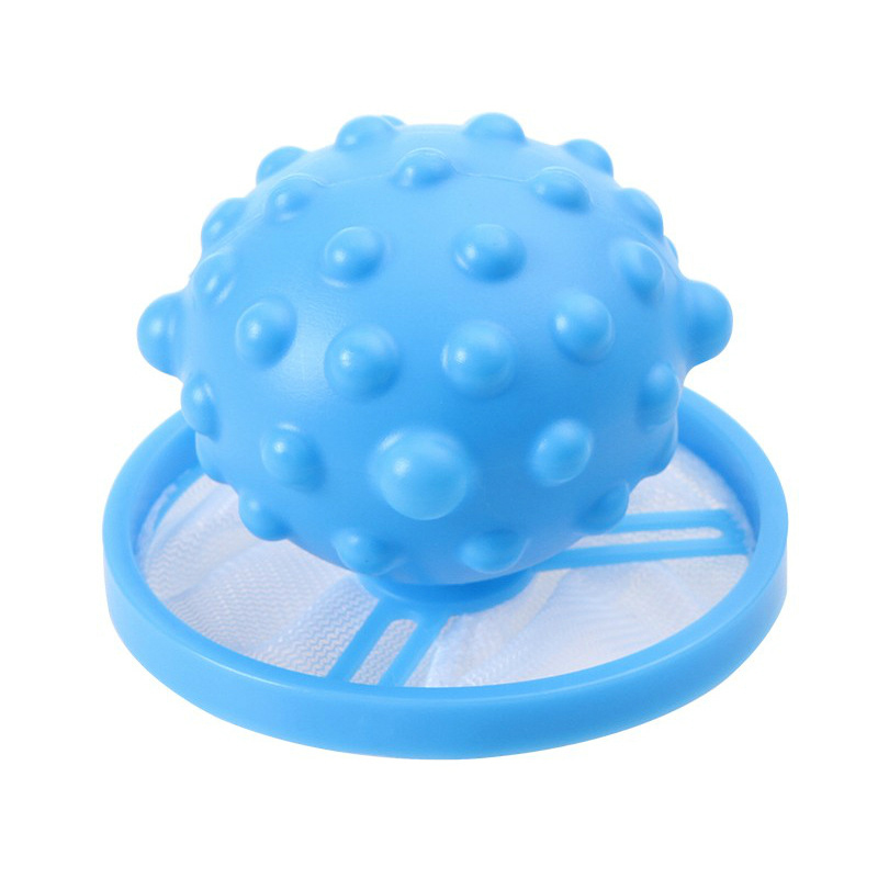 Bolsa Flotante de Lavadora para Recoger Pelusas y Pelos de Mascotas, Bola de Malla de Limpieza para Ropa y para Eliminar Cabellos: Upgrade Blue