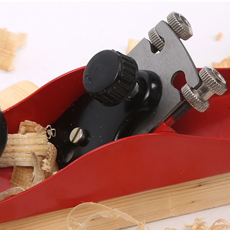 Adjustable Smoothing Bench Hand Plane Wood Hand Planer Woodworking Woodcraft Carpenter Wood Planer No.4 Blade width 45mm