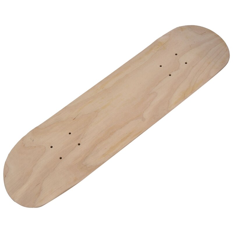 8Inch 8-Layer Maple Blanco Dubbele Concave Skateboards Natuurlijke Skate Deck Board Skateboards Dek Hout Maple