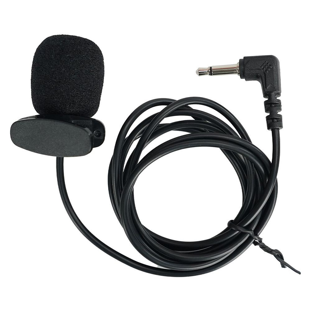 RETEKESS Draagbare Clip-on Reversmicrofoon 3,5 mm Jack Bedrade Microfoon handsfree voor Gids Systeem F4511B