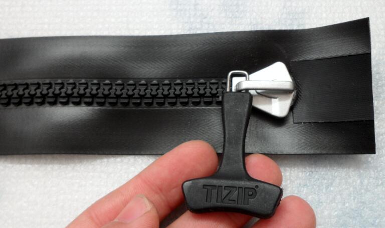 zipper Waterproof zipper Tizip for drysuit repair,size:9" available for relief zipper and pee zipper