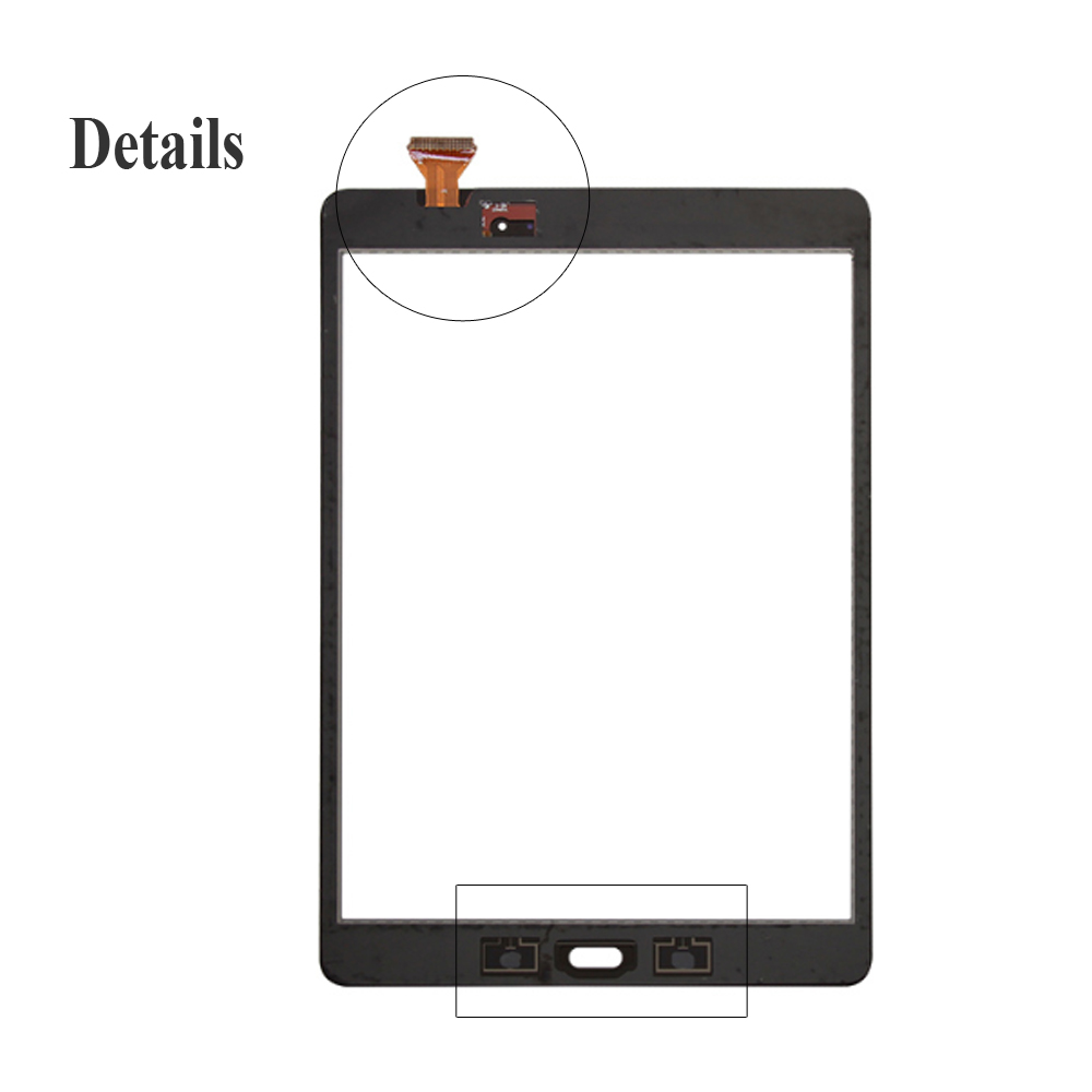 Weida Lcd 9.7 "Touch Screen Voor Samsung Galaxy Tab Een 9.7 SM-T550 T550 T551 T555 Touch Screen Digitizer Gratis tool