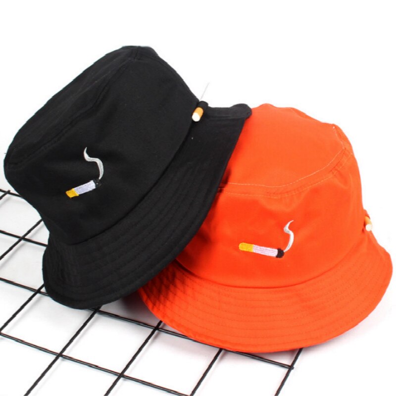 Bucket Hat - Fischerhut - Flache Oberseite - Print Muster - Baumwolle - Damen Outdoor Sport